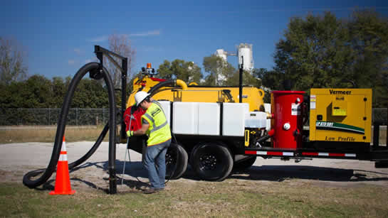 Utility Line Location Vac Tron Hydro Excavation Trailer