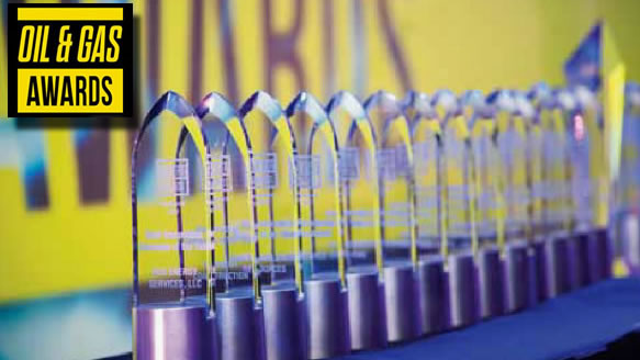 Oil & Gas Awards trophies